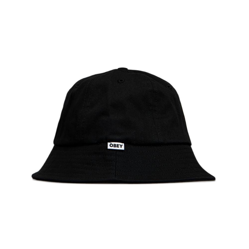 OBEY BOLD LABEL ORGANIC BUCKET II BLACK | YEAH!