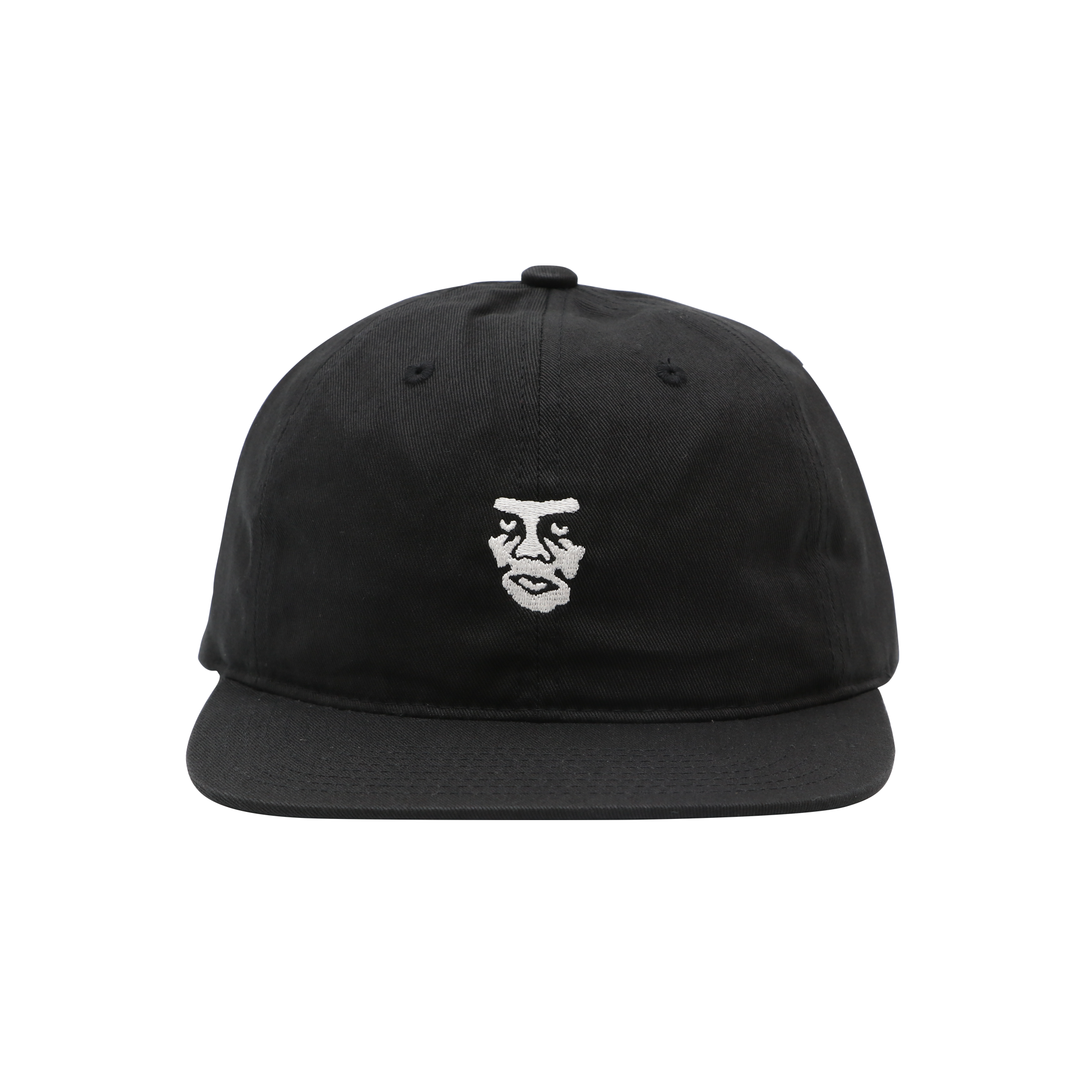 OBEY CREEPER FACE 6 PANEL BLACK | YEAH!