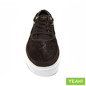 Creative Recreation Prio Shoes Sneakers Mens Burgandy Sz 11 Snake Print Calf Fur Creative Recreation | Shoes | Creative Recreation Prio  main image 4