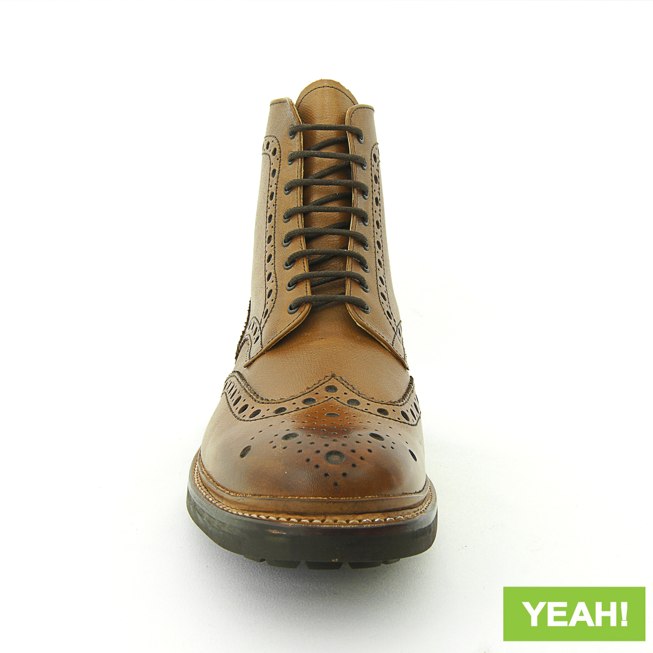 Grenson fred hotsell boots tan