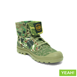 SSUR PLUS Palladium Baggy Boots Black/City Lights 03936-957