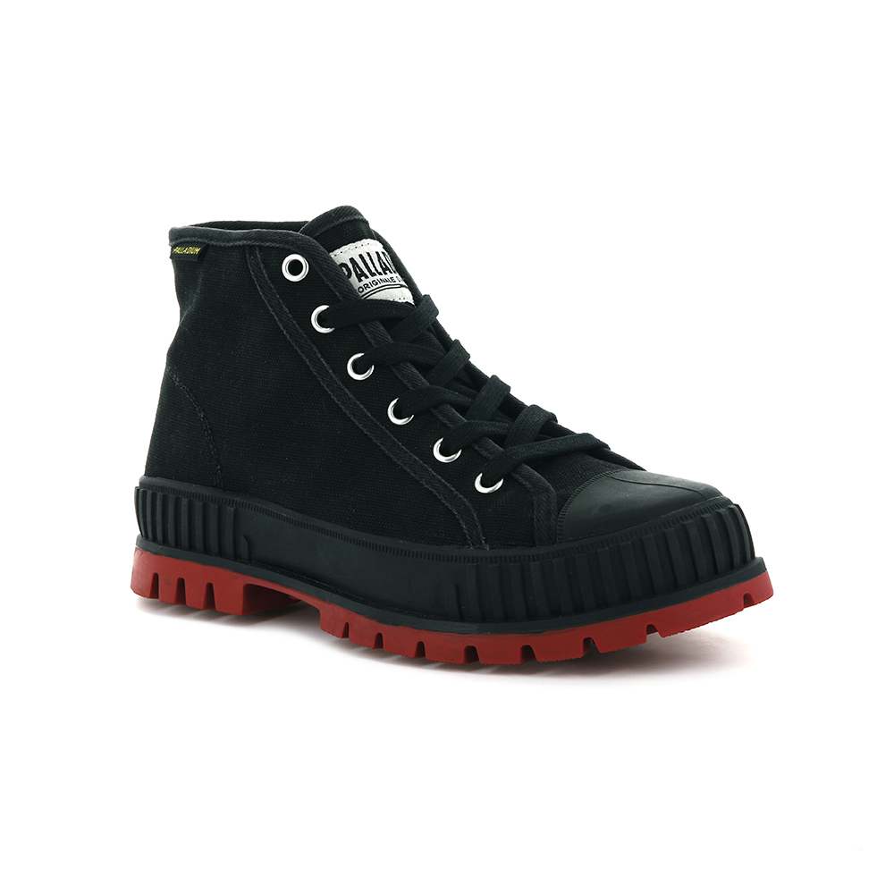 Palladium pallashock mid og boots in black | ASOS Palladium pallashock mid og boots in black | ASOS