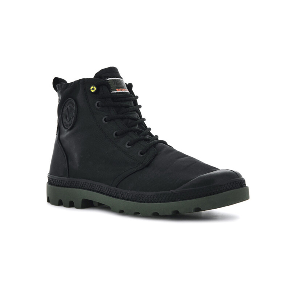 PALLADIUM PAMPA RCYCL WP+ BLACK | YEAH!