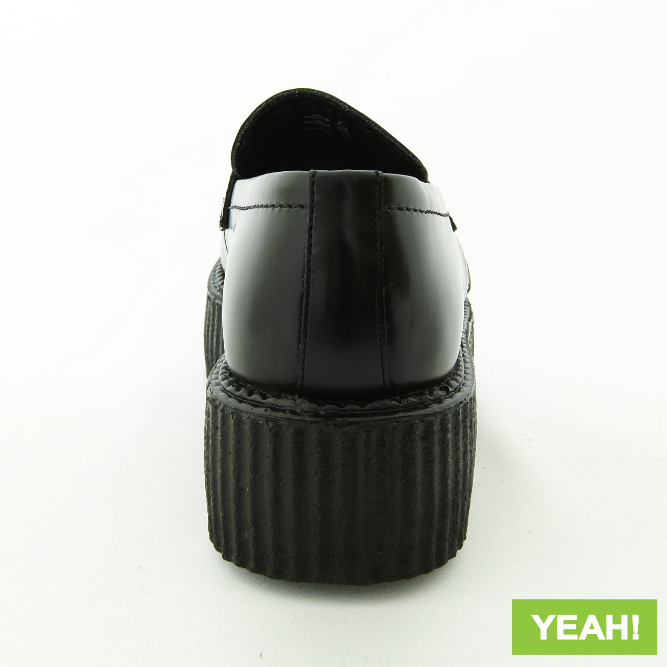 UNDERGROUND WULFRUN DOUBLE CREEPERS SHOE (UM-DO98-BKHS) BLACK HI