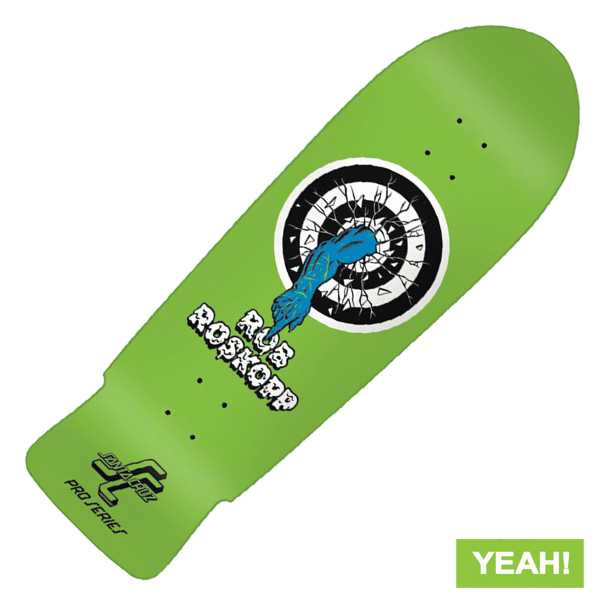 SANTA CRUZ ROB TARGET 1 GREEN REISSUE ASSORTED YEAH