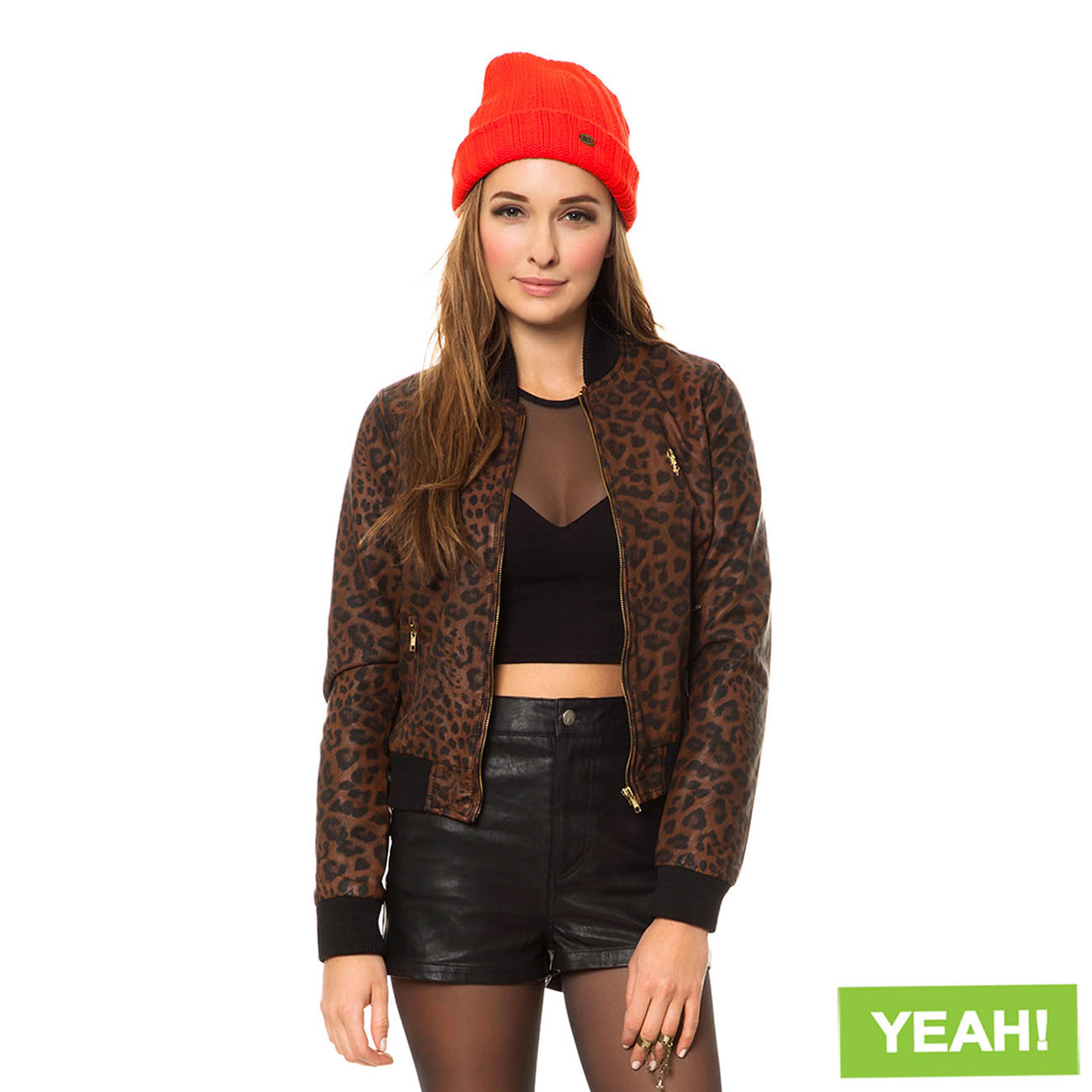 Obey shop leopard jacket