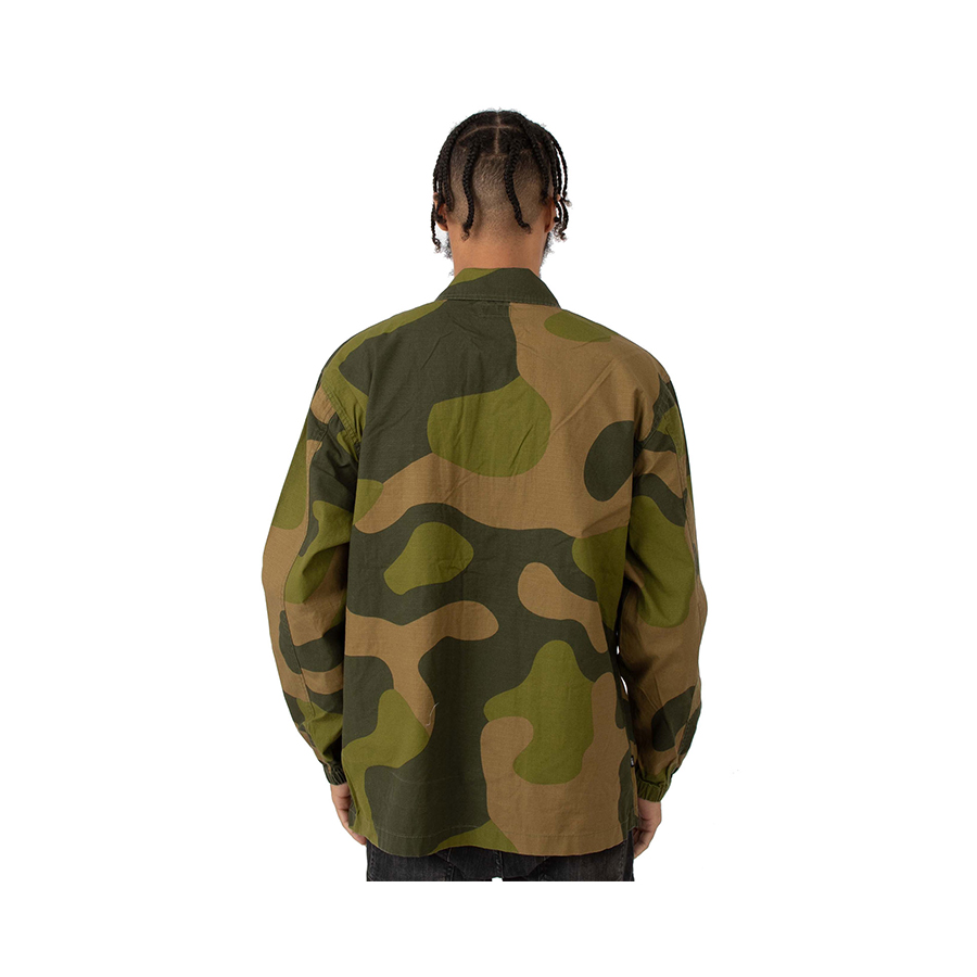 OBEY RISE UP BDU JACKET OVERSIZE CAMO