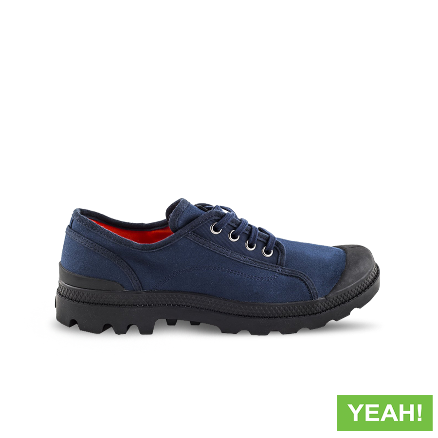 PALLADIUM PAMPA M65 OXFORD NAVY BLACK FLAME