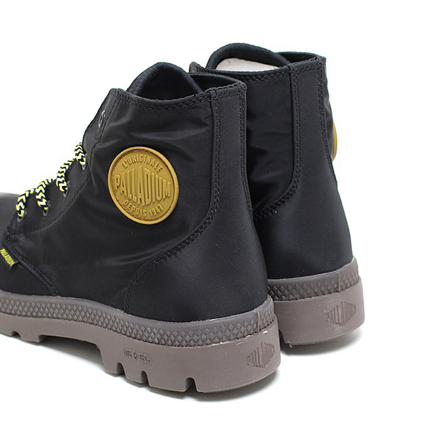 PALLADIUM PAMPA PUDDLE LT WPD BLACK DARK GUM YEAH