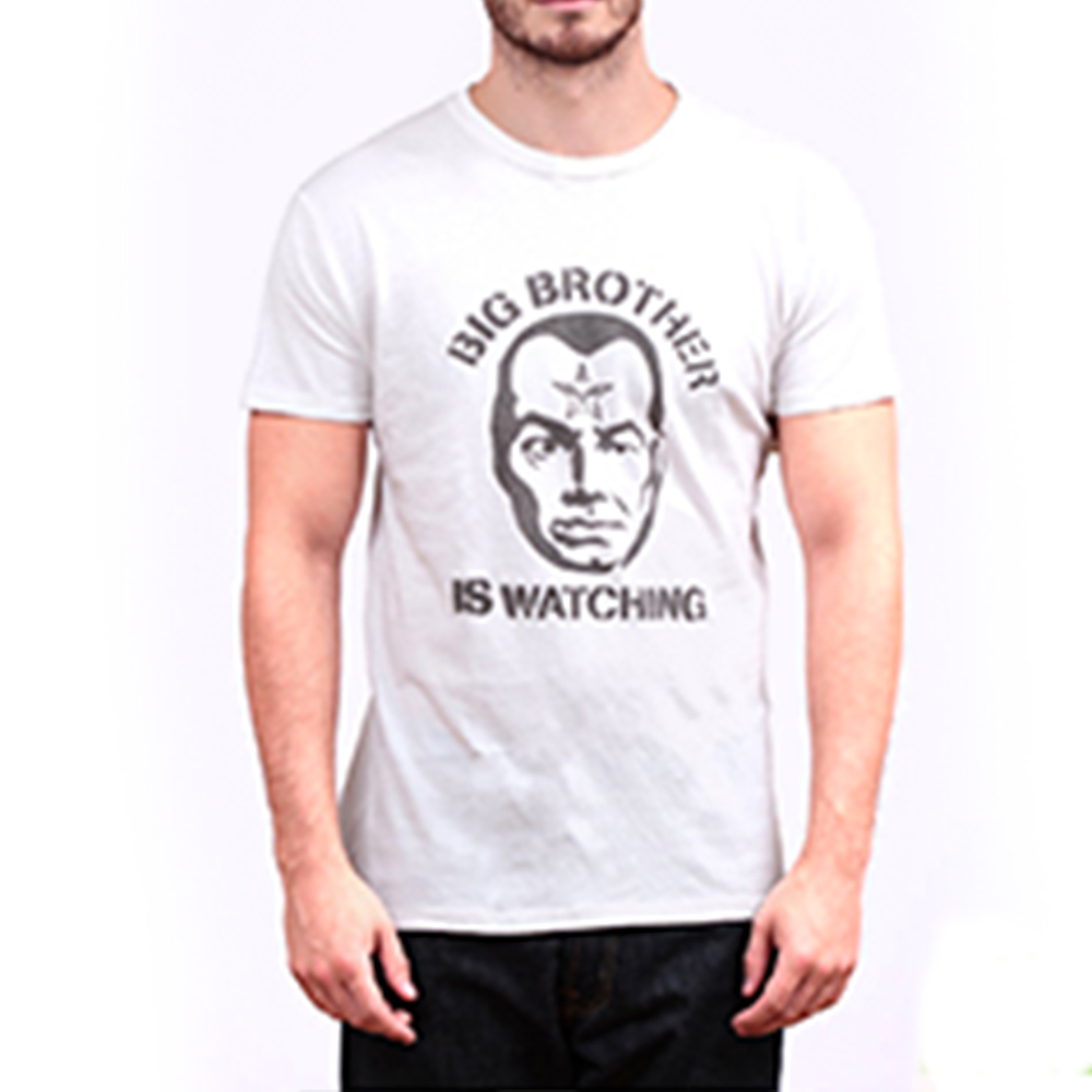 OBEY BIG BROTHER IS WATHCHING LIGHT GREY YEAH!